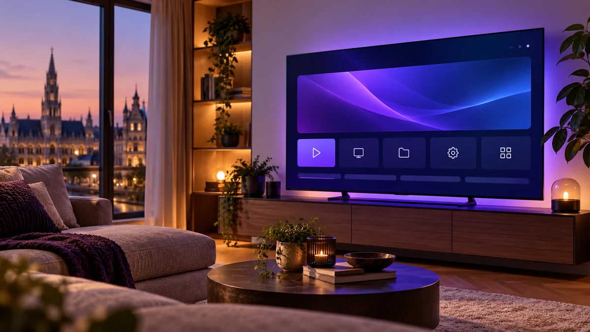 Téléviseur et appareils connectés à vérifier avant un Test IPTV Gratuit 24h en Belgique